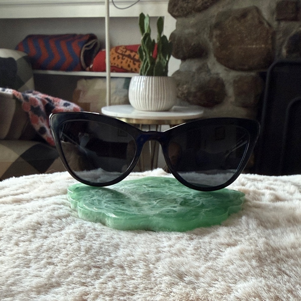 Prada Black Cat-Eye Sunglasses
